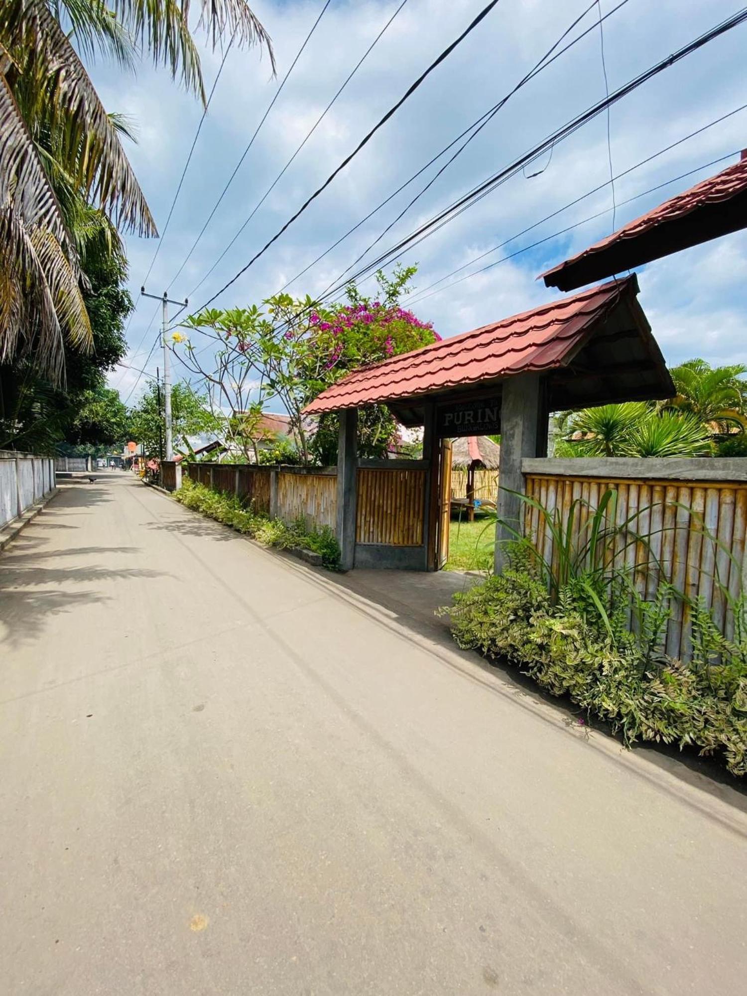 Puring Bungalows Gili Air Exterior foto